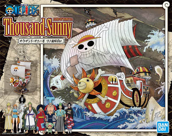 One Piece maquette thousand sunny land of wano 2 Maquette Thousand Sunny One Pïece