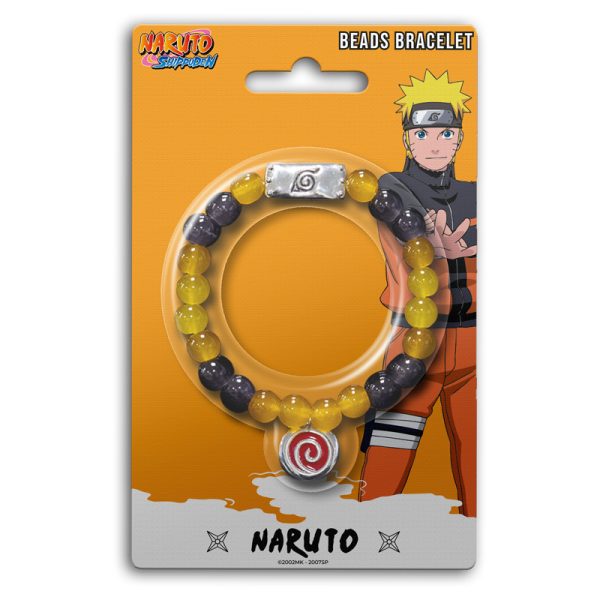 Bracelet perle Naruto Uzumaki Bracelet de perle de Naruto Uzumaki